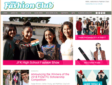 Tablet Screenshot of fashionclub.com